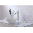 Pemberly Row Stainless Steel Bathroom Faucet in Brushed Nickel