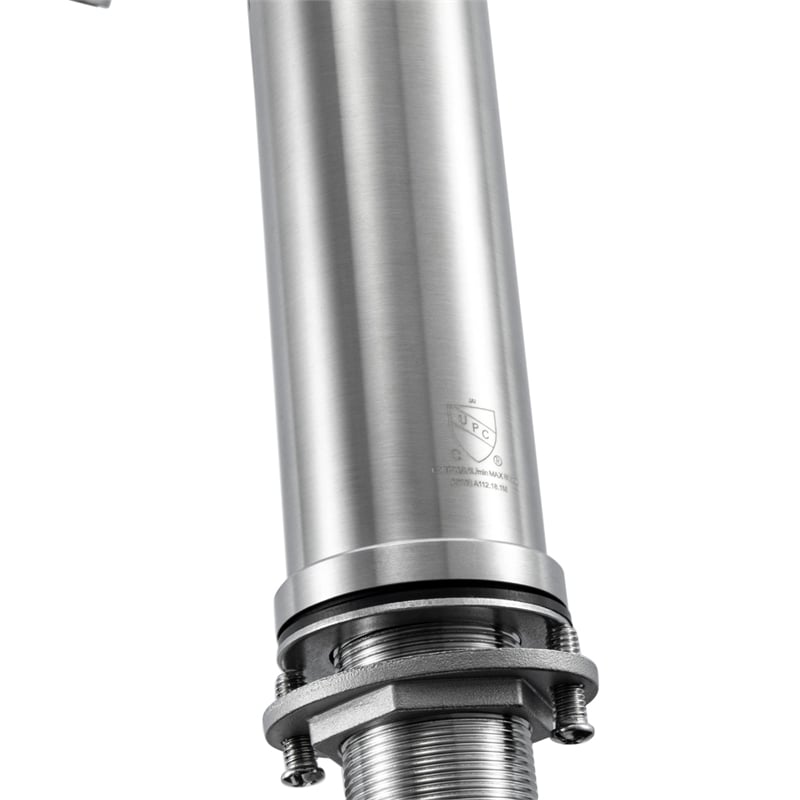 Pemberly Row Stainless Steel Bathroom Faucet in Brushed Nickel