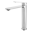 Pemberly Row Brass Single Handle Bathroom Faucet in Chrome