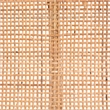 Pemberly Row Bohemian Rattan and Mahogany Short Accent Bench