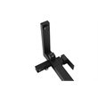 Pemberly Row Floor Mounted Tub Faucet with Hand Shower in Matte Black