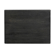 Pemberly Row 2-Drawer Floral Carved Solid Wood Nightstand in Black