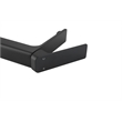 Pemberly Row Brass Single Hole Bathroom Faucet in Matte Black