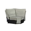 Pemberly Row 3-Piece Power Reclining Sectional in Latte Brown Polyester