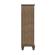 Pemberly Row 4-Piece Wood Queen Bedroom Set with Chest in Vintage Mocha