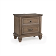 Pemberly Row 5-Piece Wood Queen Bedroom Set with Chest in Mocha