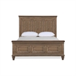 Pemberly Row 5-Piece Wood Queen Bedroom Set with Chest in Mocha