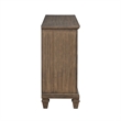 Pemberly Row 9-Drawer Wood Dresser in Vintage Mocha Finish