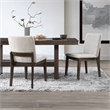 Pemberly Row Upholstered Dining Chairs in Beige (Set of 2)