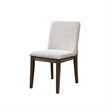 Pemberly Row Upholstered Dining Chairs in Beige (Set of 2)