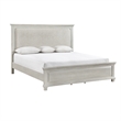 Pemberly Row 4-Piece King Bedroom Set with Nightstand in Misty Gray Finish