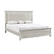 Pemberly Row 5-Piece Wood King Bedroom Set in Misty Gray Finish