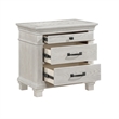 Pemberly Row 5Pc Wood Cal King Bedroom Set with Chest in Gray Pine