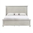 Pemberly Row 5Pc Wood Cal King Bedroom Set with Chest in Gray Pine