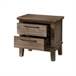 Pemberly Row 3-Pc Wood Bedroom Set with Chest in Vintage Gray