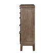 Pemberly Row 3-Pc Wood Bedroom Set with Chest in Vintage Gray