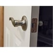 Pemberly Row Satin Nickel Brass Door Handle Scroll Passage 2 Pack