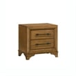 Pemberly Row Queen Bedroom Set with Lighted Storage Bed in Honey Brown