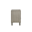 Pemberly Row 5-Piece Wood Queen Bedroom Set with 2 Nightstands in Gray