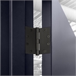 Pemberly Row Stainless Steel Door Hinge in Oil Rubbed Bronze 4.5 in 9-Pack