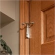 Pemberly Row Jumbo Metal Pin Door Stop in Satin Nickel 2 1/5 Inch 10 Pack