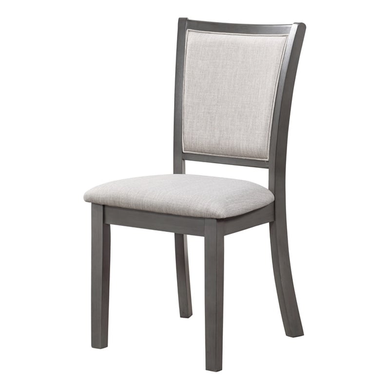 Pemberly Row Solid Wood Dining Chairs in Gray (Set of 4)
