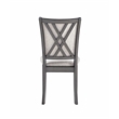 Pemberly Row Solid Wood Dining Chairs in Gray (Set of 4)