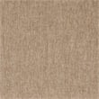 Pemberly Row Mid Century Ottoman in Beige Fabric with Wood Legs