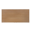 Pemberly Row 40 in Wide Wood 2-Door Accent Cabinet in Light Brown