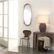 Pemberly Row 1-Light Large Ceramic Table Lamp with White Linen Shade