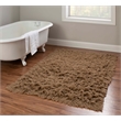 Pemberly Row Hand Woven 3.6x5.6 Wool Accent Rug in Mushroom Brown