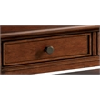 Pemberly Row Wood Coffee Table with Decorative Moldings in Burnished Cherry