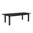 Pemberly Row Extendable Dining Table in Solid Sheesham Wood - Gray