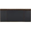 Pemberly Row Velvet Upholstered Queen Bed in Brown with Wood Base