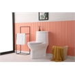 Pemberly Row 15 in Ceramic Elongated One-Piece Toilet White