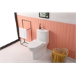 Pemberly Row 15 in Ceramic Elongated One-Piece Toilet White