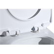 Pemberly Row 15 in Ceramic Elongated One-Piece Toilet White