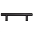 Pemberly Row Steel Cabinet Pulls 3-3/4 in Center Matte Black 10-Pack