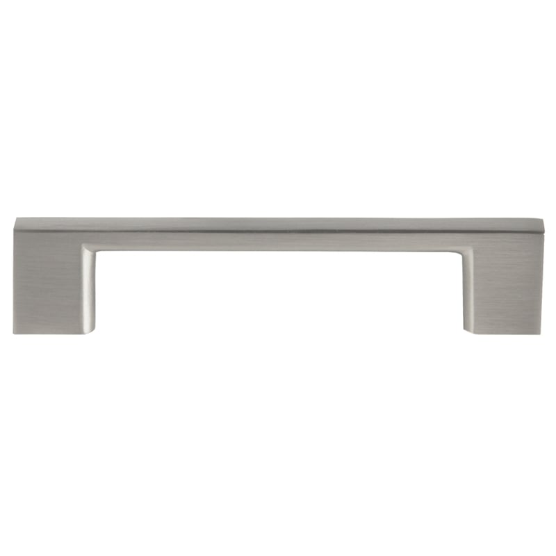 Pemberly Row Steel Cabinet Pulls 3-3/4 in Center to Center Satin Nickel