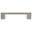 Pemberly Row Steel Cabinet Pulls 3-3/4 in Center to Center Satin Nickel