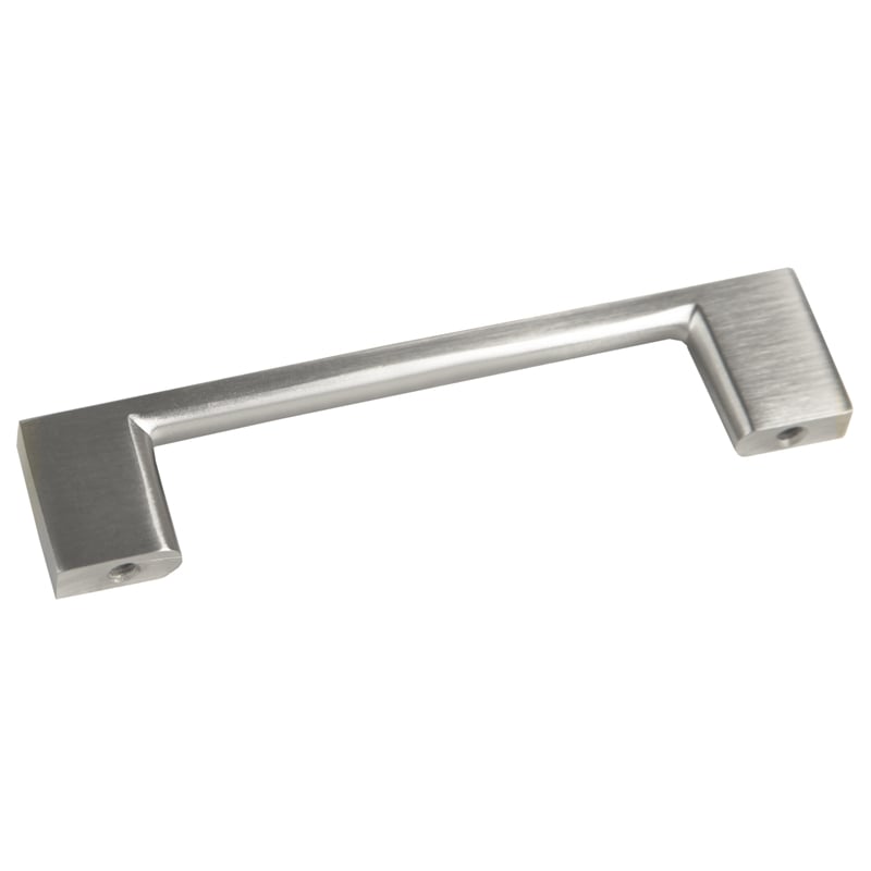 Pemberly Row Steel Cabinet Pulls 3-3/4 in Center to Center Satin Nickel