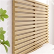 Pemberly Row Wall Mount Wood Twin Headboard with Mounting Hardware in Oak