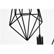 Pemberly Row 3-Light Transitional Metal Pendant in Black