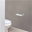 Pemberly Row Millbridge Metal Toilet Paper Holder in Polished Chrome
