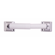 Pemberly Row Millbridge Metal Toilet Paper Holder in Polished Chrome