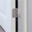 Pemberly Row Steel Door Hinges for Interior 3.5 x 3.5 in Satin Nickel Pack of 9