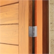 Pemberly Row Steel Door Hinges for Interior 3.5 x 3.5 in Satin Nickel Pack of 9