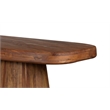 Pemberly Row Ekta Solid Acacia Wood Coffee Table - Brown