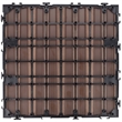 Pemberly Row Square Deck Tiles in Brown Canyon 6 Pack