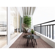 Pemberly Row Square Deck Tiles in Brown Canyon 6 Pack